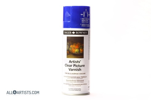Artists Clear Picture Varnish Spray Daler Rowney 400 ml