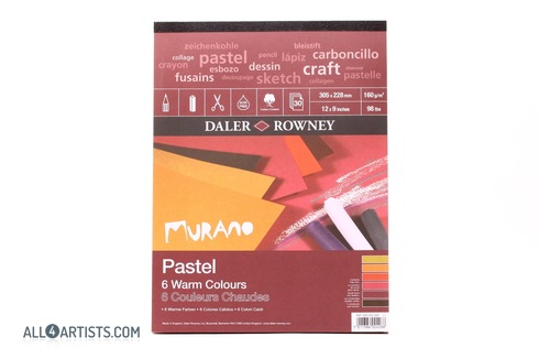 Murano Pastel Warm Colours Pad