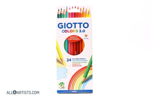 Giotto Colors 3.0 24 pcs colouring pencils set