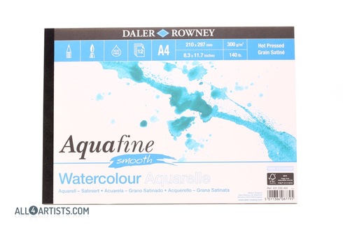 Aquafine Watercolour Smooth Paper Pad